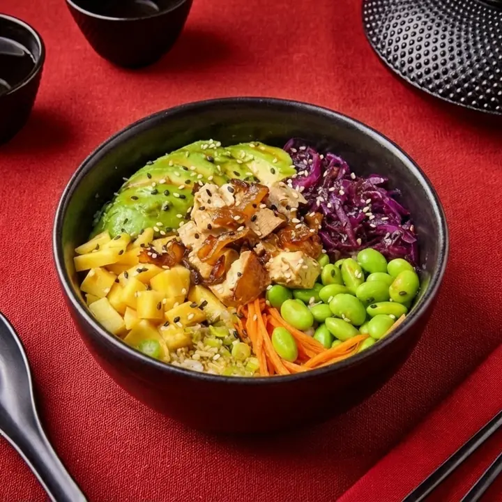 Poke bowl végétarien