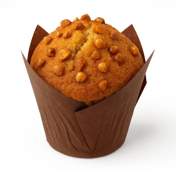 Muffin banane noisette