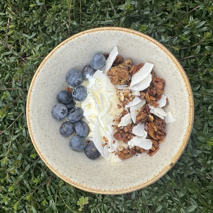 White granola