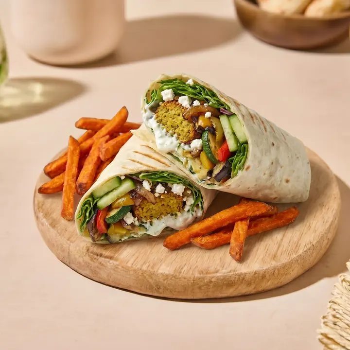 Wrap falafel